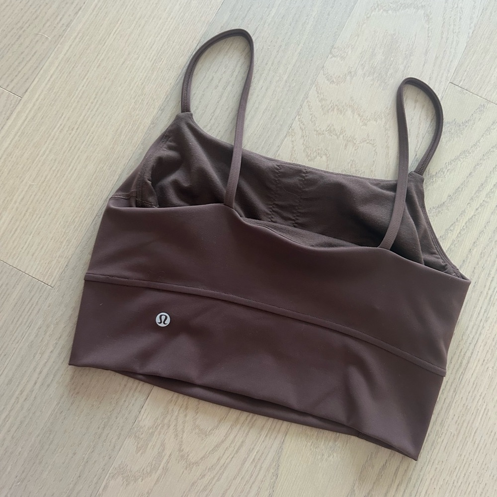 lululemon athletica Chocolate Brown Sports Bra